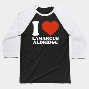 Graphic I Love LaMarcus Personalized Name Sports Baseball T-Shirt